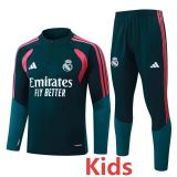 26-27 RMA Dark green Kids Half Pull Tracksuit #E26062(童装)(半拉链)