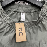 D629 ON Gray Green Casual Short Pants