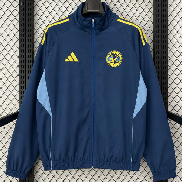 26-27 Club America Blue Windbreaker