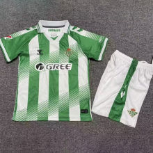 26-27 Real Betis Home Kids Soccer Jersey