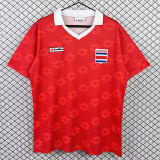 1990 Costa Rica Home Retro Soccer Jersey