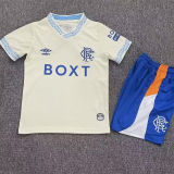26-27 Rangers Away Kids Soccer Jersey