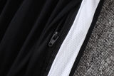 26-27 PSG White Kids Half Pull Tracksuit #E26039(童装)(半拉链)