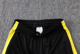 26-27 Brazil Jordan Black Kids Half Pull Tracksuit #E26048(童装)(半拉链)