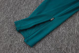 26-27 Brazil Lake blue Kids Half Pull Tracksuit #E26057(童装)(半拉链)