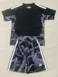 26-27 Man Utd Black Goalkeeper Kids Soccer Jersey