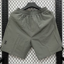 D629 ON Gray Green Casual Short Pants
