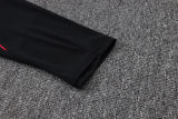 26-27 Brazil Jordan Black Kids Half Pull Tracksuit #E26046(童装)(半拉链)