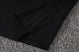 26-27 Netherlands Black Tank top and shorts suit #D26038
