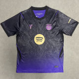 26-27 BAR Black Purple Fans Soccer Jersey