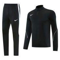 2026 NK Black Half Pull Tracksuit #NB10(半拉链)