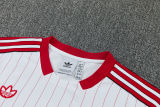 25-26 Man Utd White red Training Short Suit