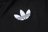 26-27 Man Utd Black Half Pull Tracksuit #B26048(半拉链)