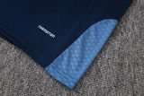 26-27 Bayern Royal blue Kids Half Pull Tracksuit #E26074(童装)(半拉链)
