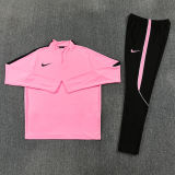 2026 NK Pink Half Pull Tracksuit #NB10(半拉链)