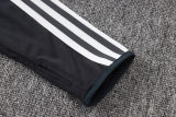 26-27 Germany Black Half Pull Tracksuit #B26058(半拉链)