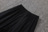 26-27 Netherlands Black Half Pull Tracksuit #B26043(半拉链)