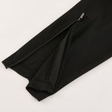 2026 NK Black Training Long Pants #02(黑色白边)
