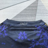 26-27 France Black Purple Special Edition Training shirts (紫黑)(逗号)
