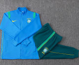 26-27 Brazil Lake blue Kids Jacket Tracksuit #E26061(童装)