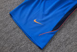 26-27 France Fancy blue Tank top and shorts suit #D26032