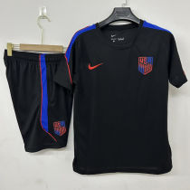 26-27 USA Black Training Short Suit