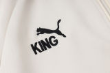 26-27 Man City Beige Kids Jacket Tracksuit #E26059(童装)