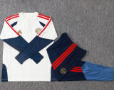 26-27 Bayern White Half Pull Tracksuit #B26057(半拉链)