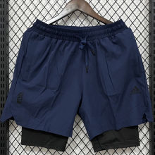 D631 AD Royal blue Casual Short Pants