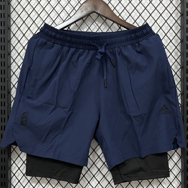 D631 AD Royal blue Casual Short Pants