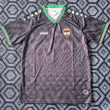 26-27 IRAQ Black Fans Soccer Jersey