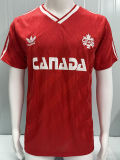 1986 Canada Home Retro Soccer Jersey