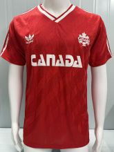 1986 Canada Home Retro Soccer Jersey