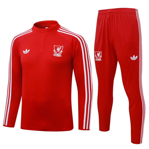 26-27 LIV Red Half Pull Tracksuit #B26059(半拉链)
