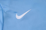 26-27 England Light blue Half Pull Tracksuit #B26052(半拉链)