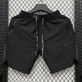 D630 NK Black Casual Short Pants