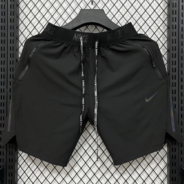 D630 NK Black Casual Short Pants