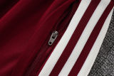 26-27 Spain Brown Red Kids Jacket Tracksuit #E26047(童装)