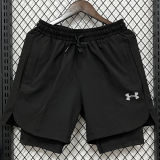D630 UA Black Casual Short Pants