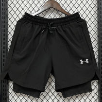 D630 UA Black Casual Short Pants