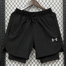 D630 UA Black Casual Short Pants