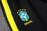 26-27 Brazil Jordan Black Jacket Tracksuit #A26035