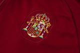 26-27 Spain Brown Red Kids Half Pull Tracksuit #E26049(童装)(半拉链)
