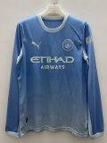 26-27 Man City Home Long Sleeve Soccer Jersey (长袖)