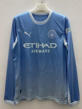 26-27 Man City Home Long Sleeve Soccer Jersey (长袖)