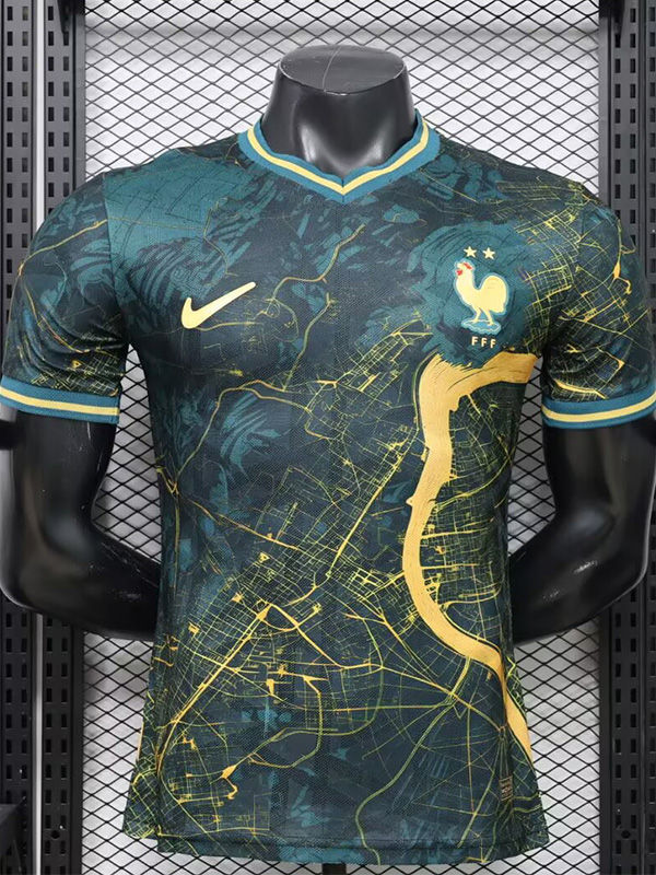 26-27 France Green Special Edition Player Version Training shirts