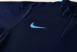 2026 NK Royal blue Half Pull Tracksuit #NB10(半拉链)