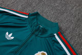 26-27 Mexico Green Half Pull Tracksuit #B26051(半拉链)