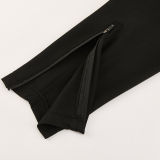 2026 NK Black Training Long Pants #02(黑色粉边)