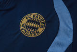 26-27 Bayern Royal blue Kids Half Pull Tracksuit #E26074(童装)(半拉链)
